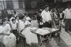 Prize giving