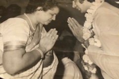 Virbalaben and Amitabhji