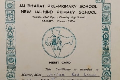 Jai Bharat School Certificate