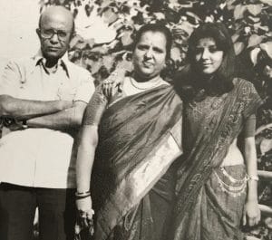 Memories of her younger daughter Jayam Dalal Jayam with Mum & Dad